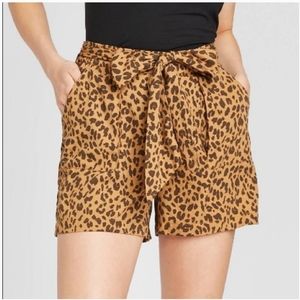 NWT Target a new day animal print Shorts